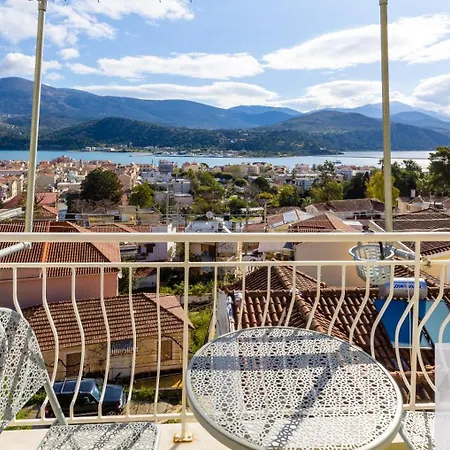 Panoramic View Loft In Apartament Argostolion